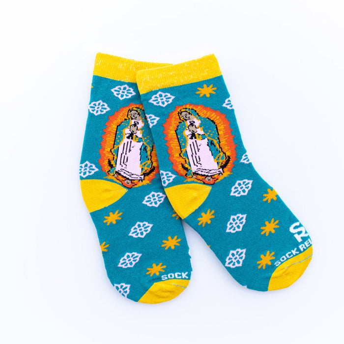 Sock Religious - Our Lady of Gudadlupe Kids Socks