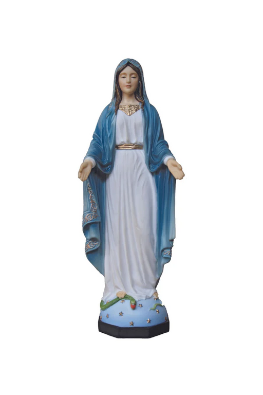 Our Lady of Grace 9" Color Statue
