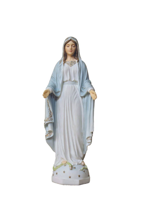 Our Lady of Grace 9" Color Statue