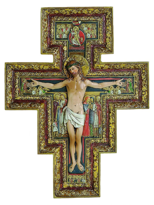 10.75" San Damiano Wall Crucifix