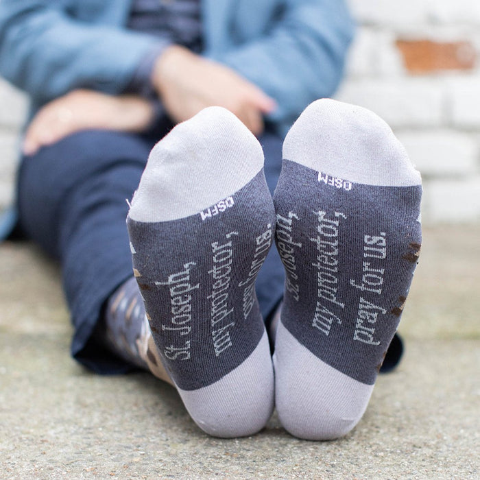Sock Religious St. Joseph the Worker Socks