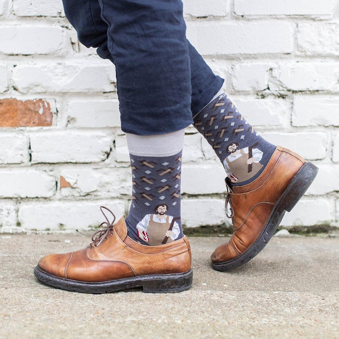 Sock Religious St. Joseph the Worker Socks