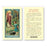 St. Raphael Laminated Holy Card