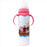 Noah's Ark Stainless Steel Baby Bottle (Pink)