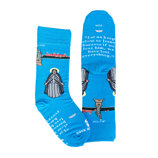 Sock Religious St. Frances Xavier Cabrini Socks