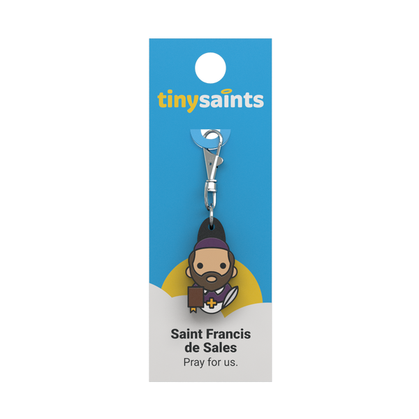 Tiny Saints Charm - St. Francis de Sales