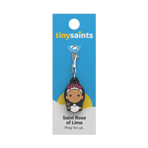 Tiny Saints Charm - St. Rose of Lima