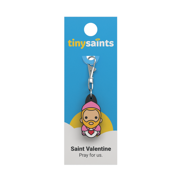 Tiny Saints Charm - St. Valentine