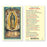Prayer for the Helpless Unborn Laminated Holy Card