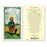 St. Isidore the Farmer Laminated Holy Card