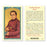 St. John Neumann Laminated Holy Card