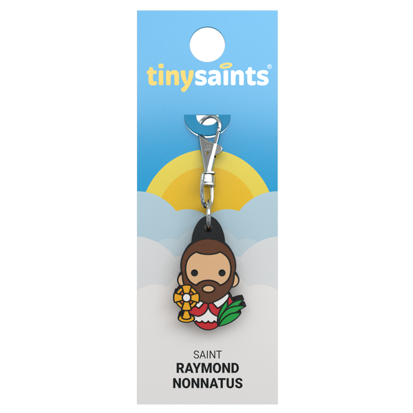 Tiny Saints Charm - St. Raymond Nonnatus