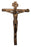 Realistic Crucifix - Antique Bronze 15"