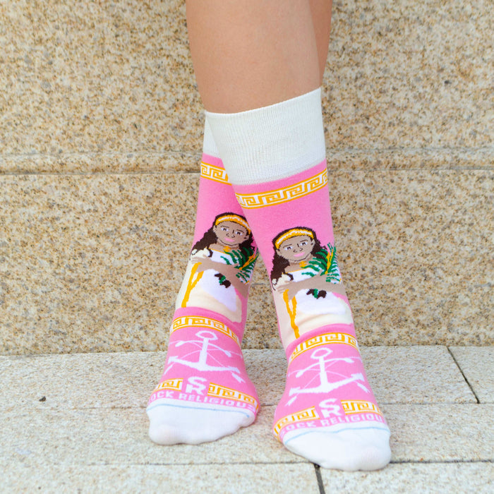 Sock Religious St. Philomena Socks