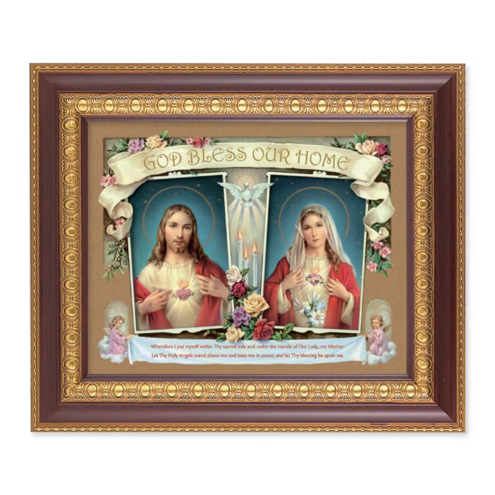 House Blessing Jesus and Mary Picture 8x10