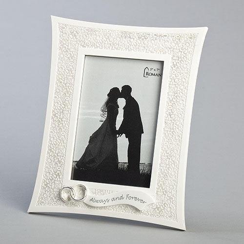 Always and Forever 5x7 Lace Wedding Frame