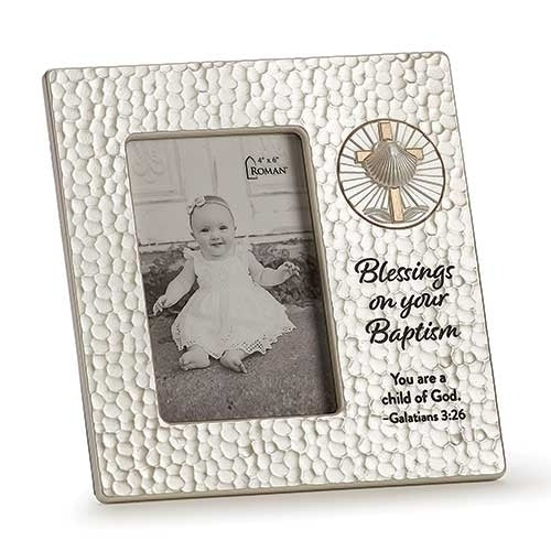 Blessings on Your Baptism 4x6 Frame