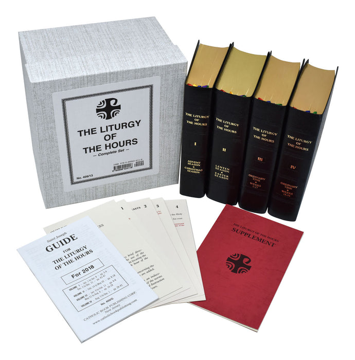 Liturgy of the Hours Complete Set (Leather)