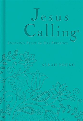 Jesus Calling (Teal Leather Deluxe Edition)