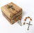 Olive Wood Rosary and Keepsake Box Set (Crucifix)