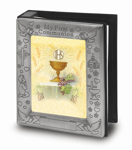 My First Communion Engravable Photo Album