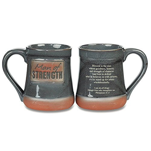 Man of Strength Pottery Mug