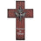 Confirmed in Christ Distressed Wood Grain Wall Cross