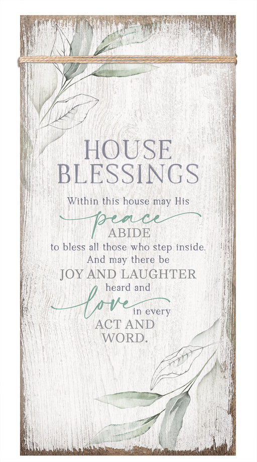 House Blessing 7x13.5 Plaque