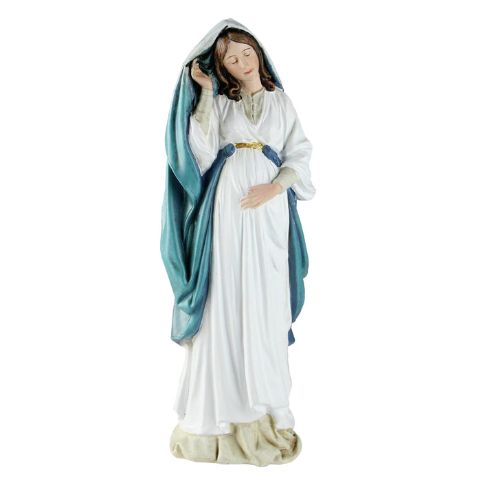 Pregnant Mary 8" Statue