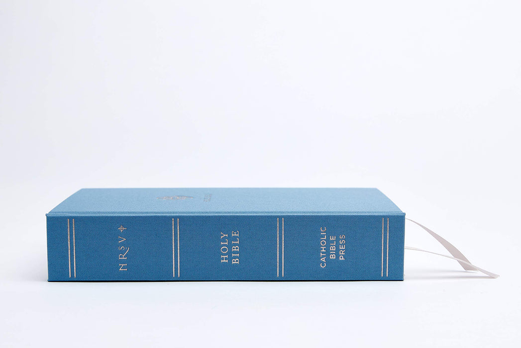 Catholic Bible: Journal Edition NRSV Blue Hardcover