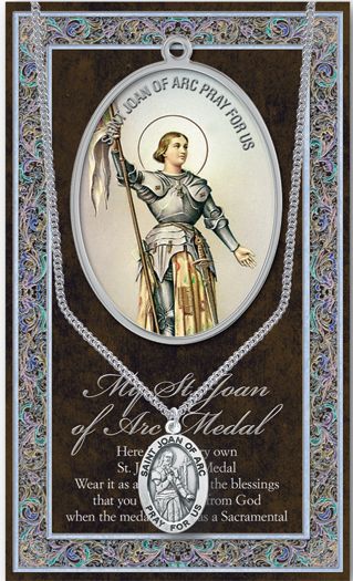My St. Joan of Arc Medal