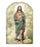 Sacred Heart of Jesus Arched Tile Plaque w/ Stand