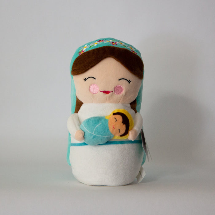 Shining Light Mother Mary Plush Doll