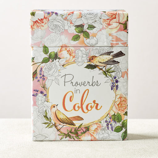 Proverbs in Color Coloring Cards