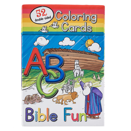 Coloring Cards for Kids: ABC Bible Fun