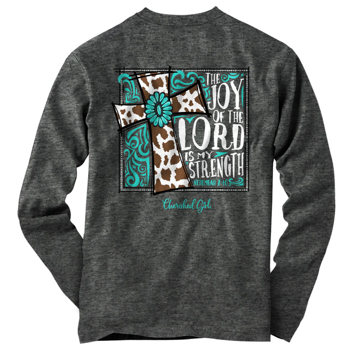 Joy Of The Lord Is My Strength Women's Long Sleeve T-Shirt