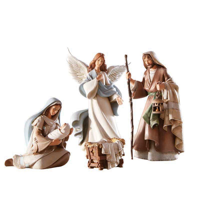 Bethlehem Nights 5 pc. Holy Family and Angel Set