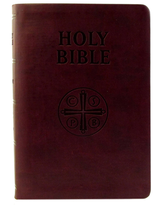Douay-Rheims Bible (Burgundy Leatherette)