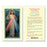 Chaplet of the Divine Mercy Laminated Holy Card