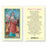 St. Agatha Laminated Holy Card