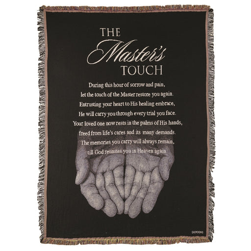 The Master's Touch Throw Blanket
