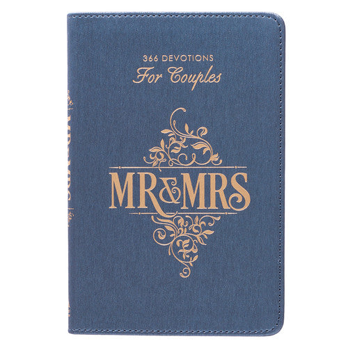Mr & Mrs: 366 Devotions for Couples in LuxLeather