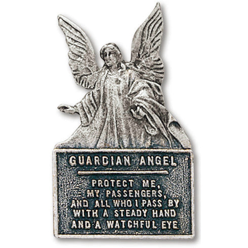 Guardian Angel Plaque Visor Clip