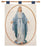 Virgin Mary Wall Hanging Tapestry 26x36