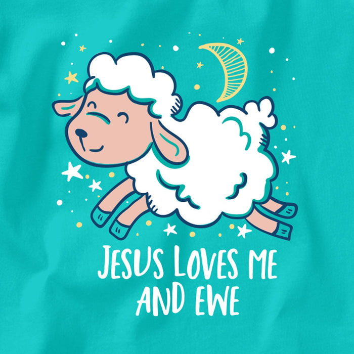 Jesus Loves Me & Ewe Baby T-Shirt