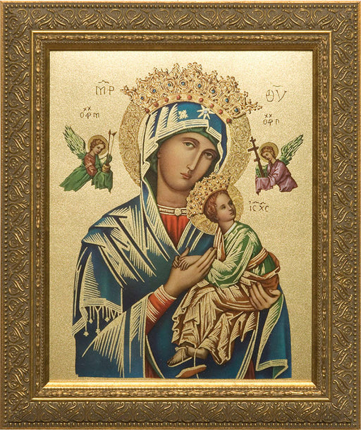 Our Lady of Perpetual Help 12x16 Framed Art