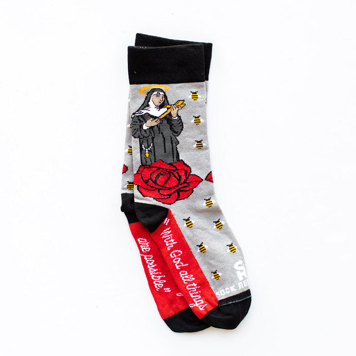 Sock Religious St. Rita Socks