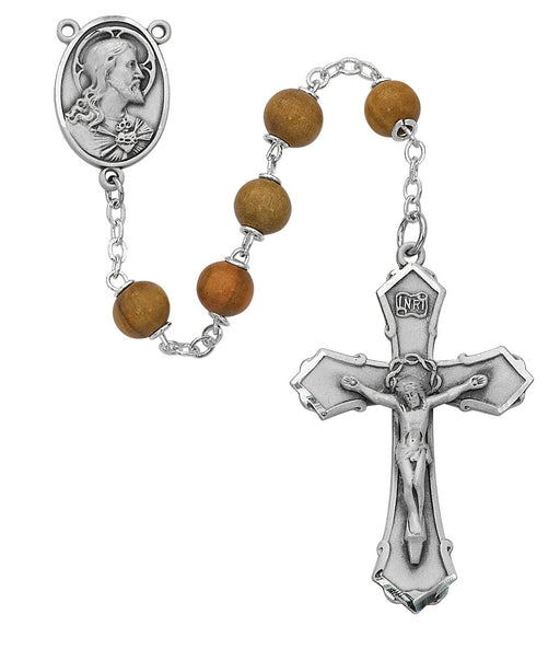Olive Wood 7mm Rosary