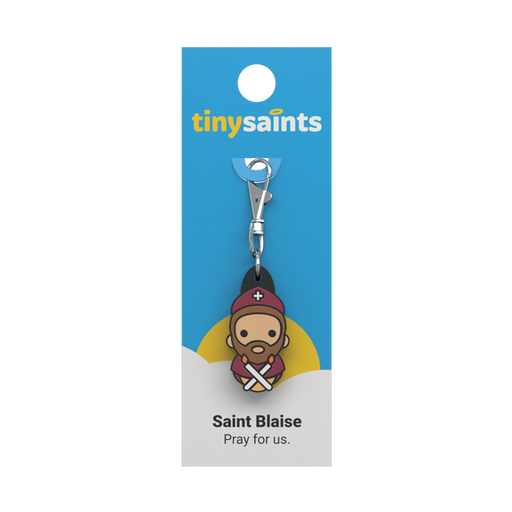 Tiny Saints Charm - St. Blaise