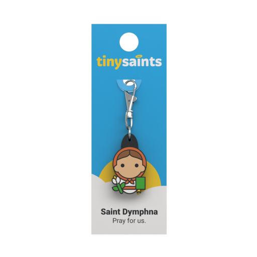Tiny Saints Charm - St. Dymphna